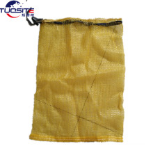 factory sales new material tubular firewood mesh bag with UV